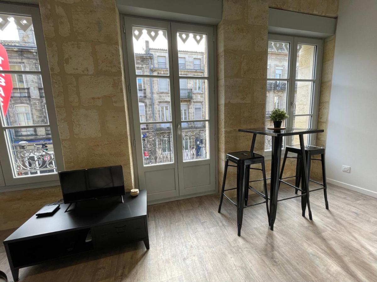 Magnifique Appartement Pour 2 Avec Climatisation Et Belle Pierre Bordelaise Burdeos Exterior foto