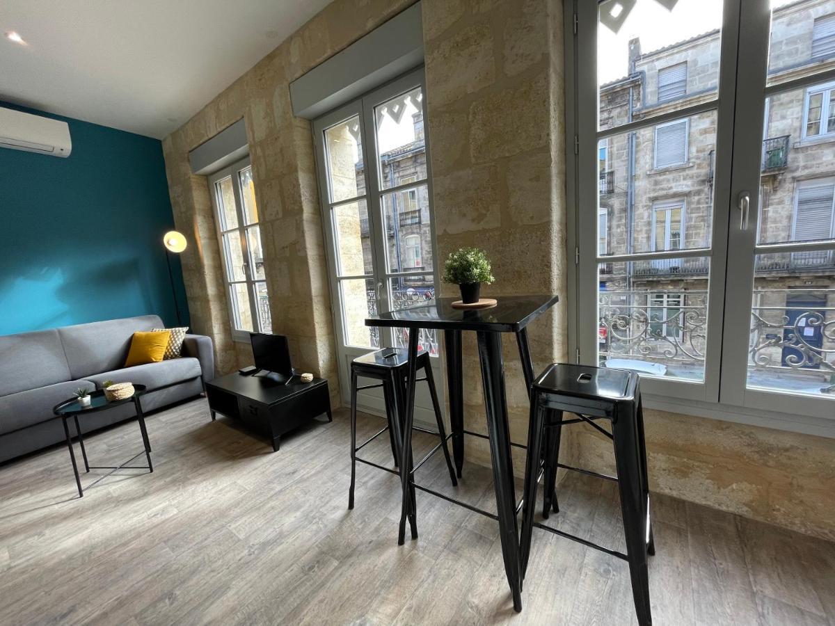 Magnifique Appartement Pour 2 Avec Climatisation Et Belle Pierre Bordelaise Burdeos Exterior foto