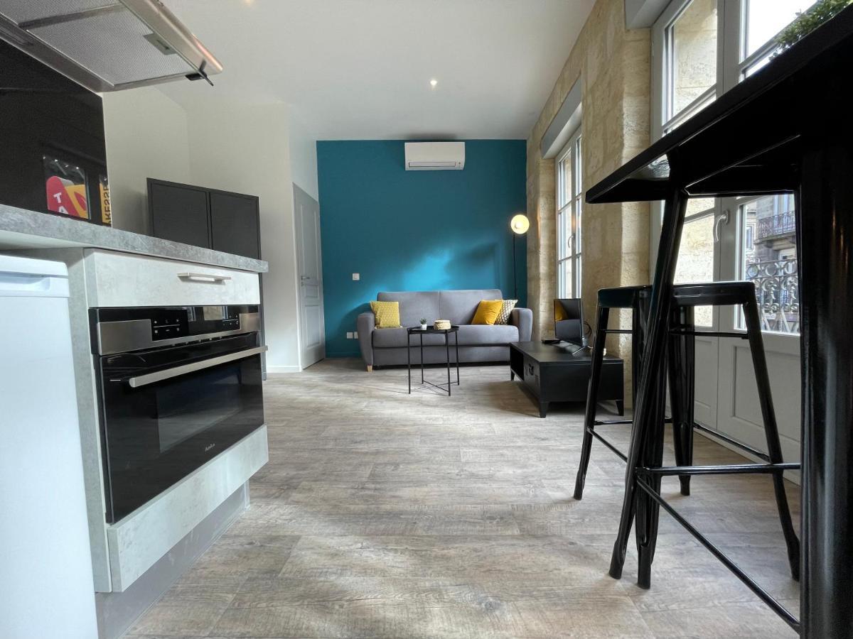 Magnifique Appartement Pour 2 Avec Climatisation Et Belle Pierre Bordelaise Burdeos Exterior foto