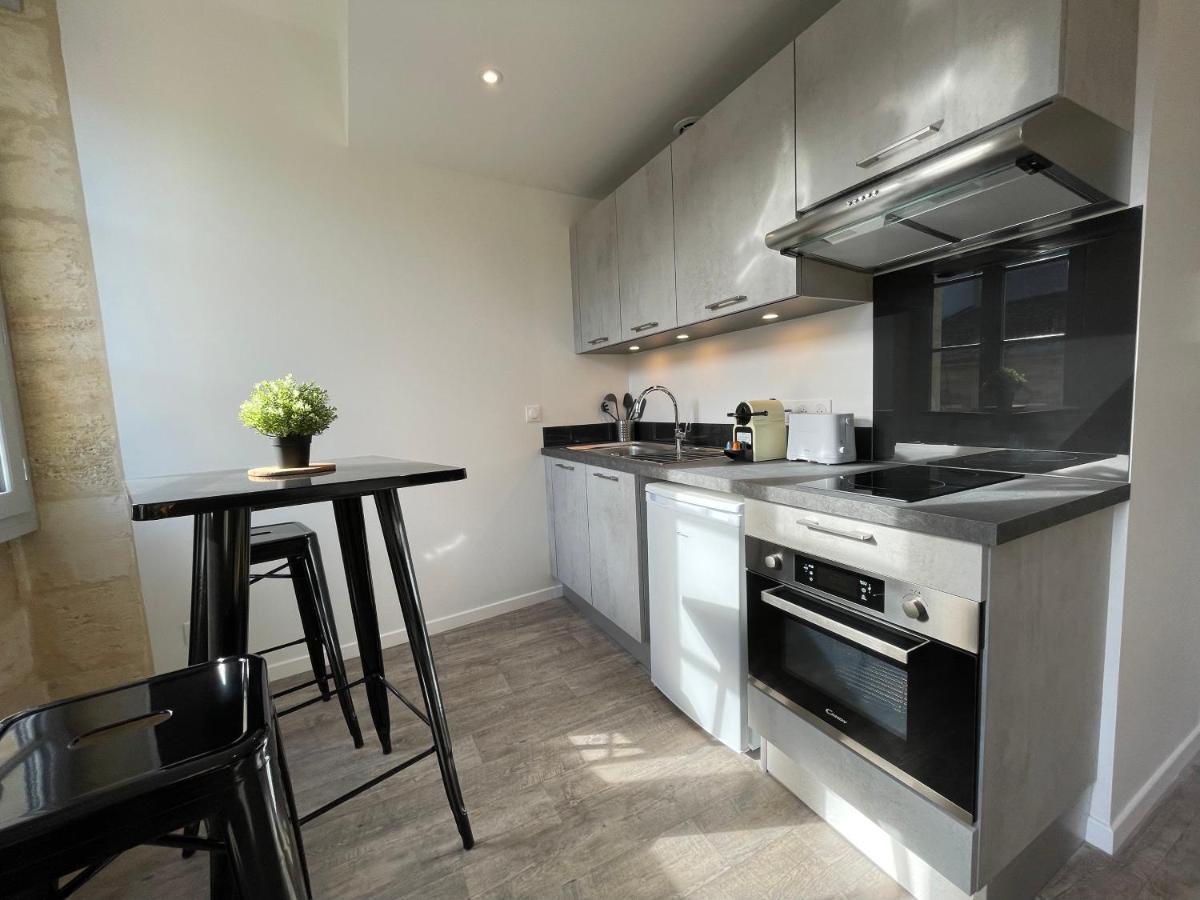 Magnifique Appartement Pour 2 Avec Climatisation Et Belle Pierre Bordelaise Burdeos Exterior foto
