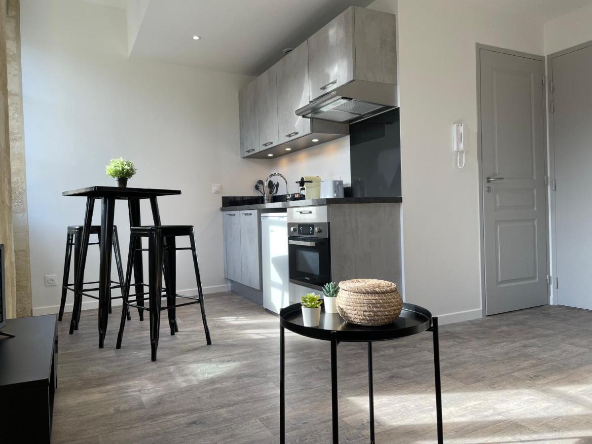Magnifique Appartement Pour 2 Avec Climatisation Et Belle Pierre Bordelaise Burdeos Exterior foto