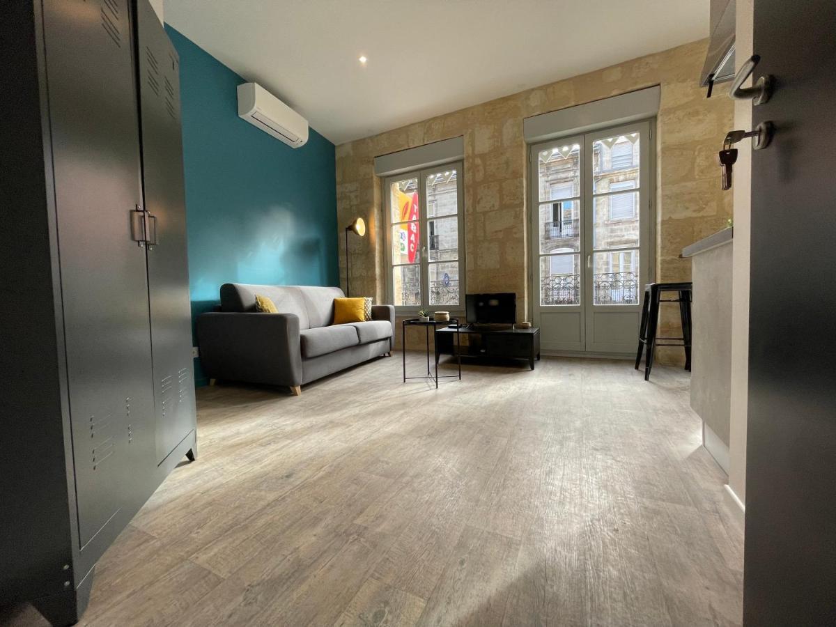 Magnifique Appartement Pour 2 Avec Climatisation Et Belle Pierre Bordelaise Burdeos Exterior foto