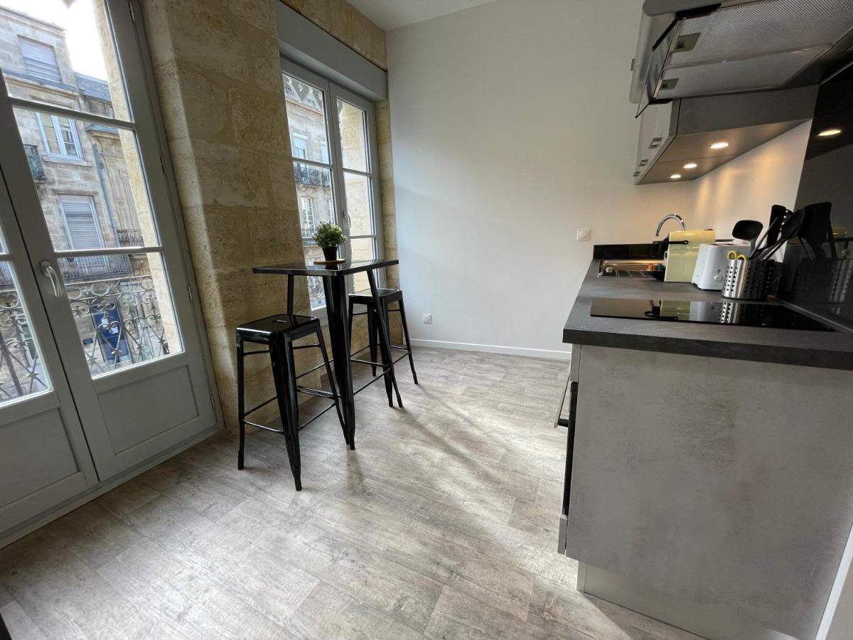 Magnifique Appartement Pour 2 Avec Climatisation Et Belle Pierre Bordelaise Burdeos Exterior foto