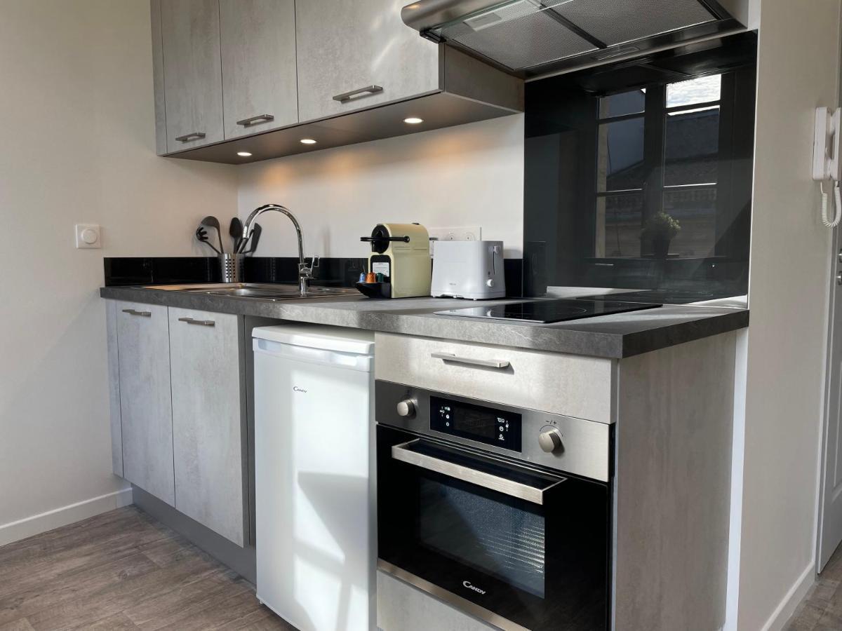 Magnifique Appartement Pour 2 Avec Climatisation Et Belle Pierre Bordelaise Burdeos Exterior foto