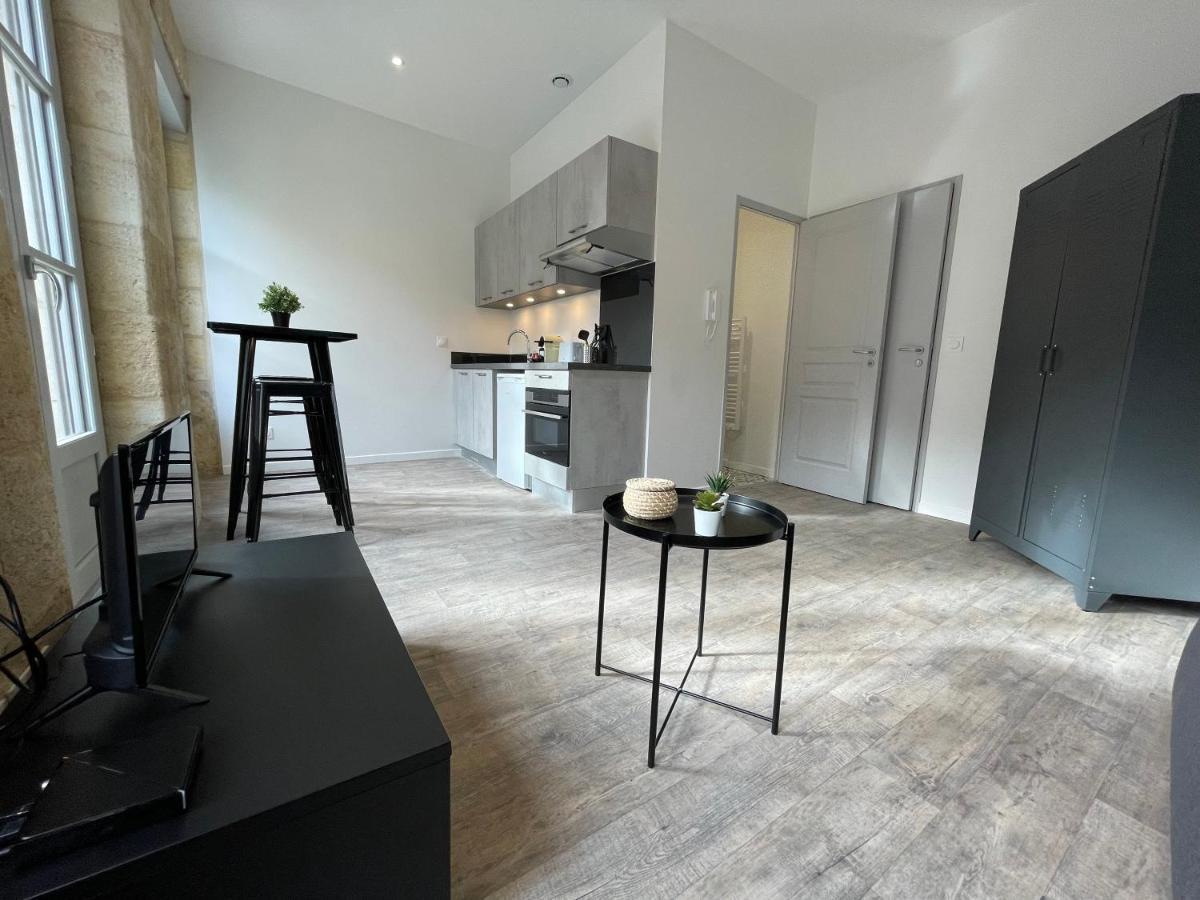 Magnifique Appartement Pour 2 Avec Climatisation Et Belle Pierre Bordelaise Burdeos Exterior foto