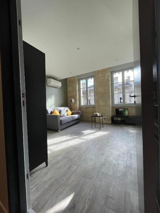 Magnifique Appartement Pour 2 Avec Climatisation Et Belle Pierre Bordelaise Burdeos Exterior foto