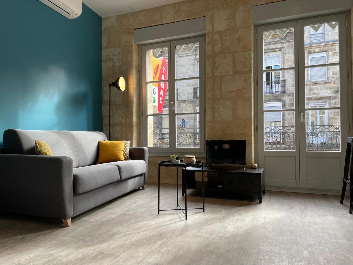Magnifique Appartement Pour 2 Avec Climatisation Et Belle Pierre Bordelaise Burdeos Exterior foto