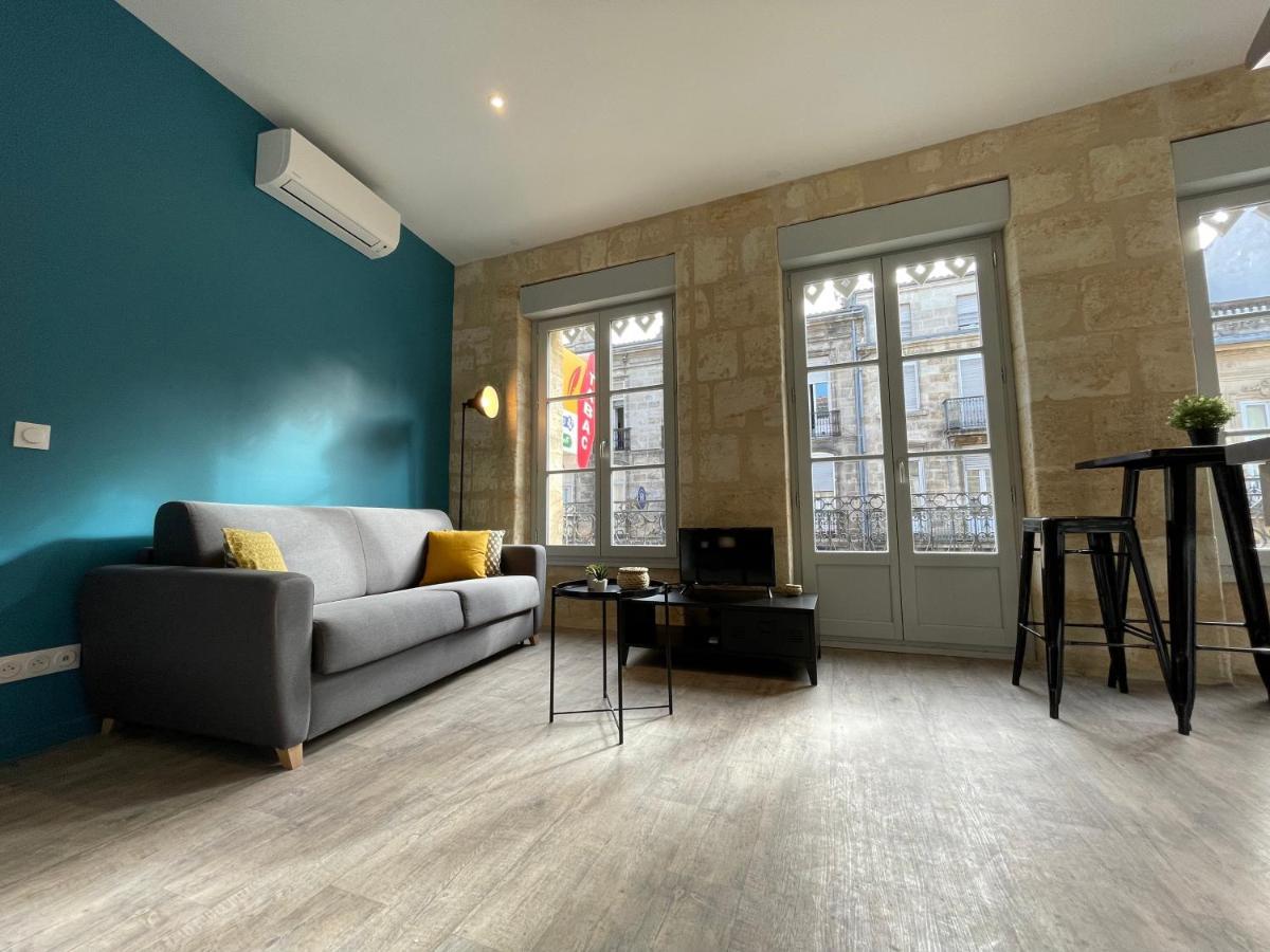 Magnifique Appartement Pour 2 Avec Climatisation Et Belle Pierre Bordelaise Burdeos Exterior foto