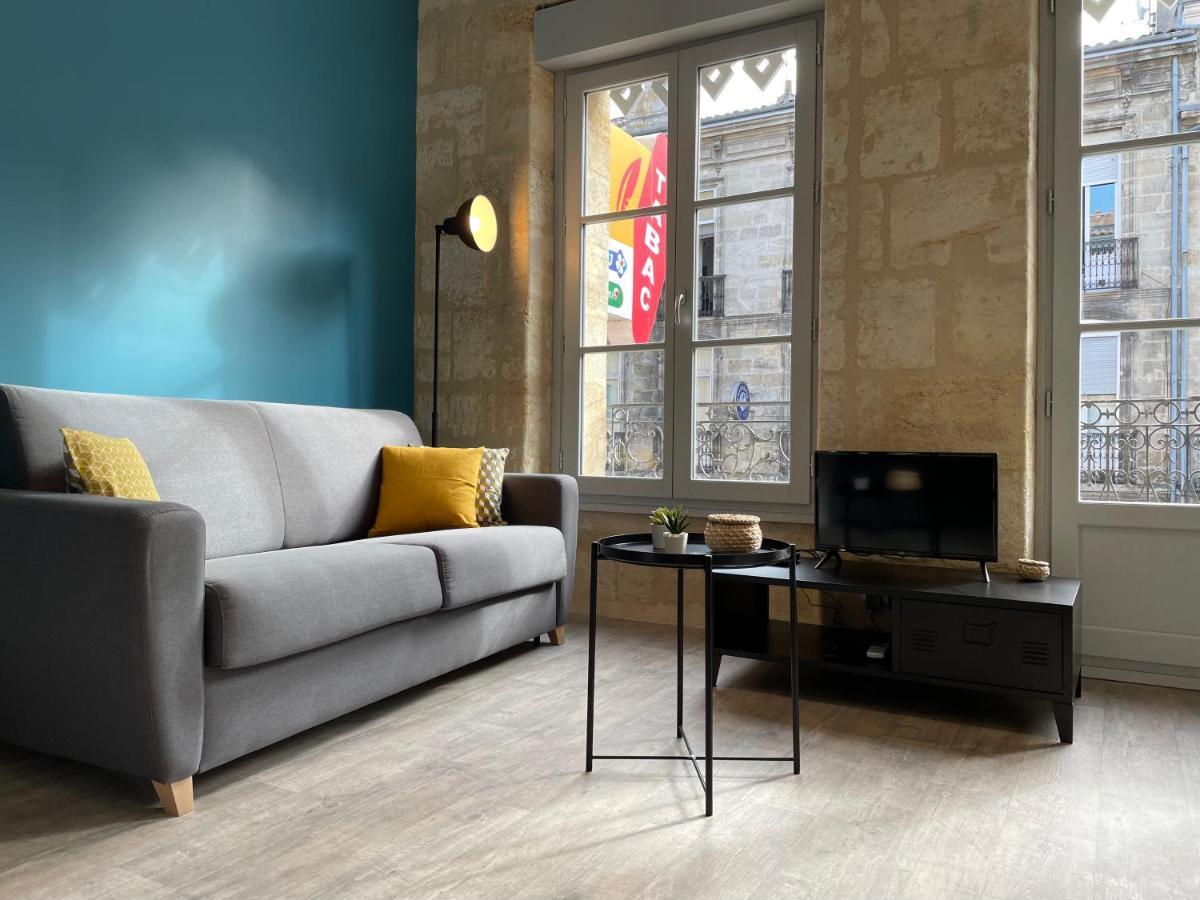 Magnifique Appartement Pour 2 Avec Climatisation Et Belle Pierre Bordelaise Burdeos Exterior foto